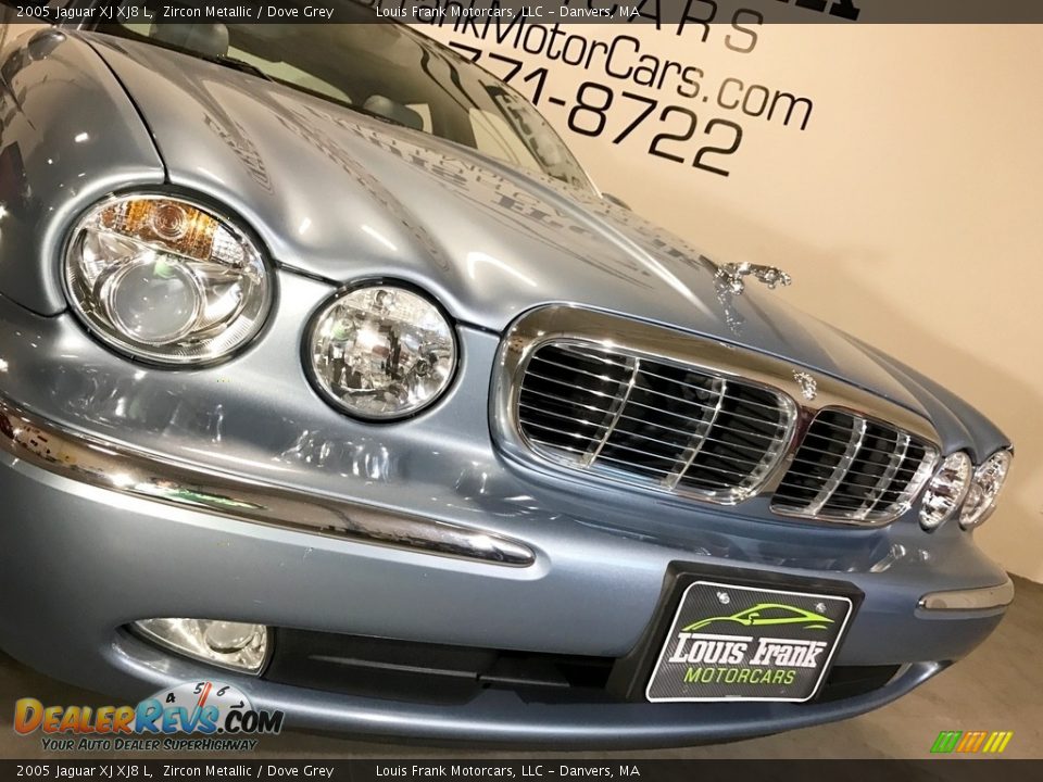 2005 Jaguar XJ XJ8 L Zircon Metallic / Dove Grey Photo #26