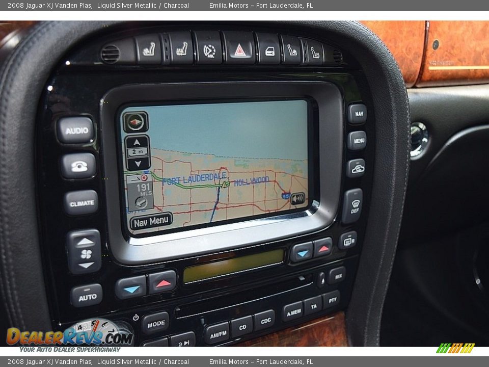 Navigation of 2008 Jaguar XJ Vanden Plas Photo #40