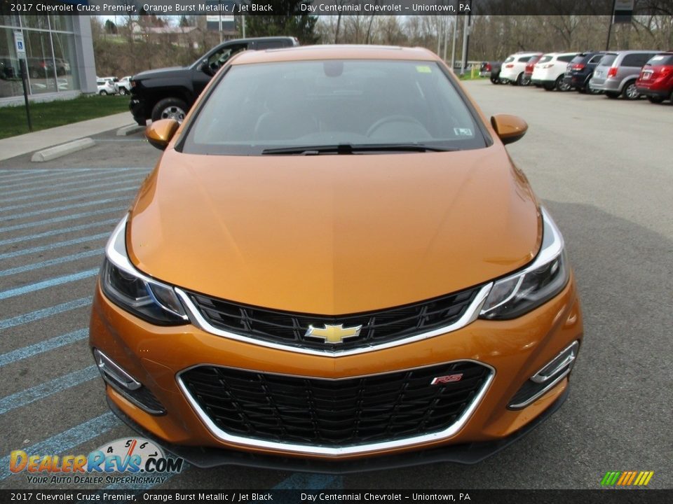 2017 Chevrolet Cruze Premier Orange Burst Metallic / Jet Black Photo #9