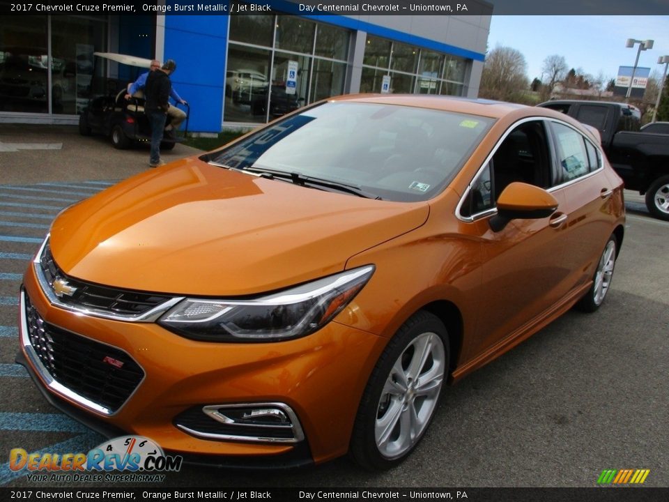 2017 Chevrolet Cruze Premier Orange Burst Metallic / Jet Black Photo #10