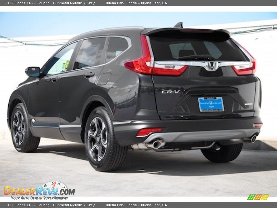 2017 Honda CR-V Touring Gunmetal Metallic / Gray Photo #2