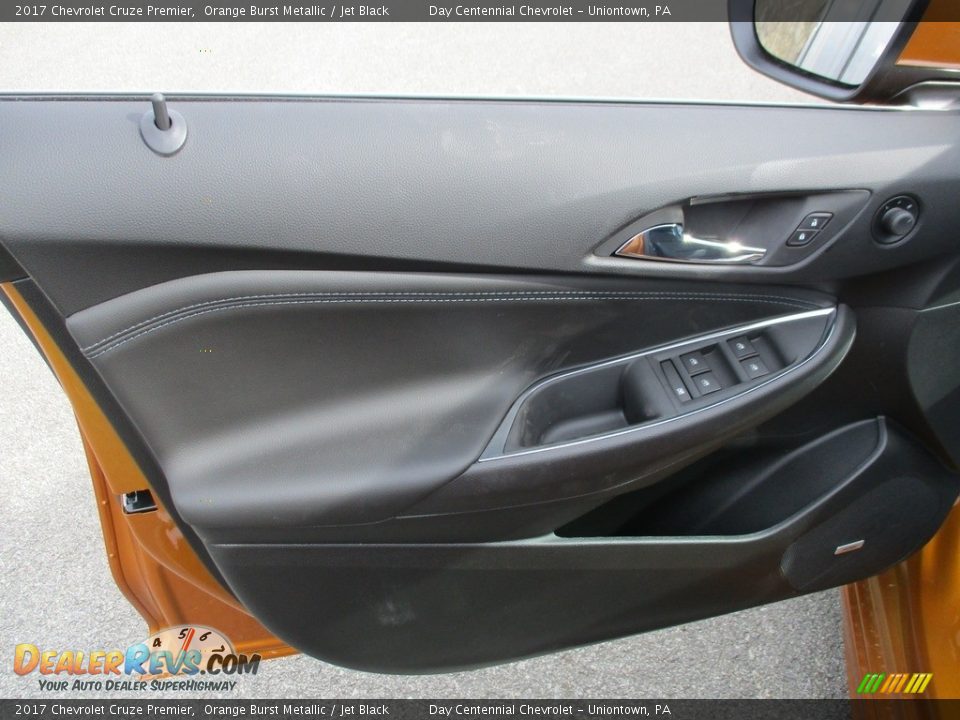 2017 Chevrolet Cruze Premier Orange Burst Metallic / Jet Black Photo #11