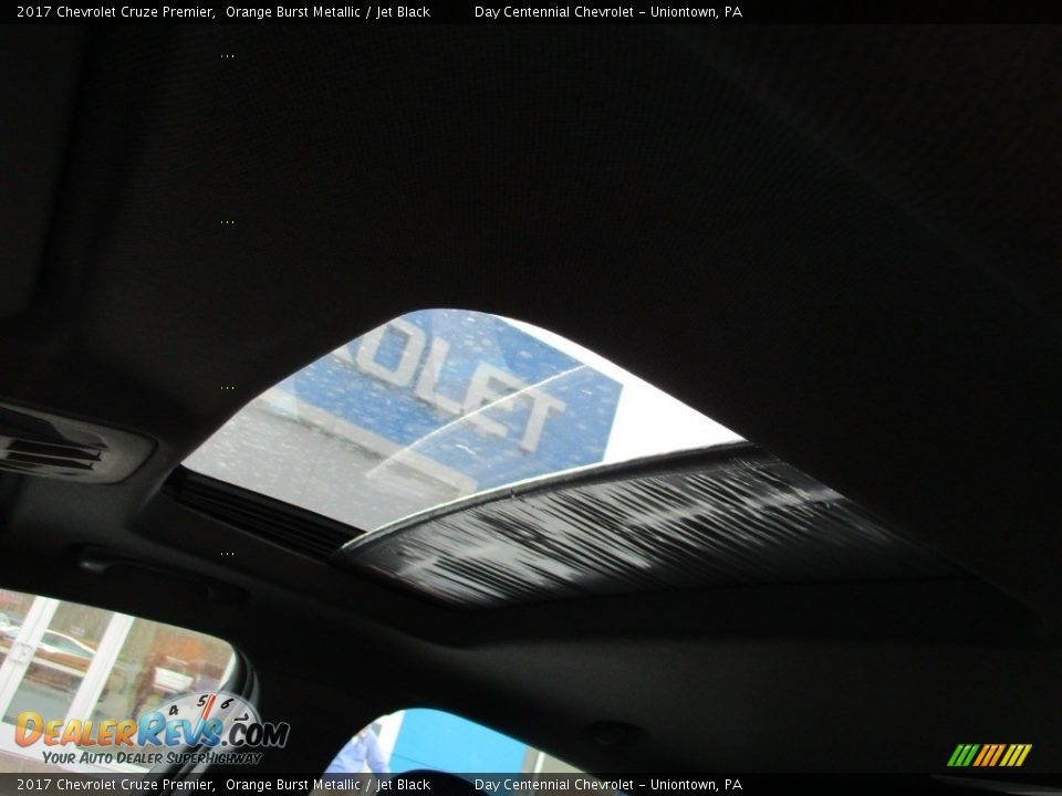 2017 Chevrolet Cruze Premier Orange Burst Metallic / Jet Black Photo #12