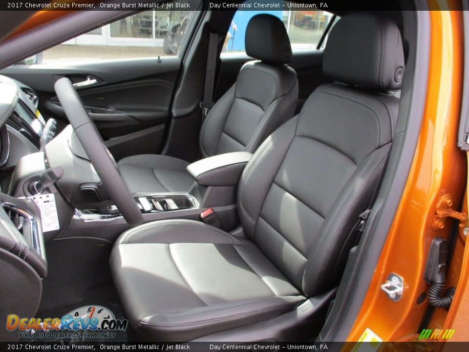 2017 Chevrolet Cruze Premier Orange Burst Metallic / Jet Black Photo #13