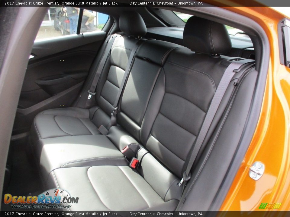 2017 Chevrolet Cruze Premier Orange Burst Metallic / Jet Black Photo #14