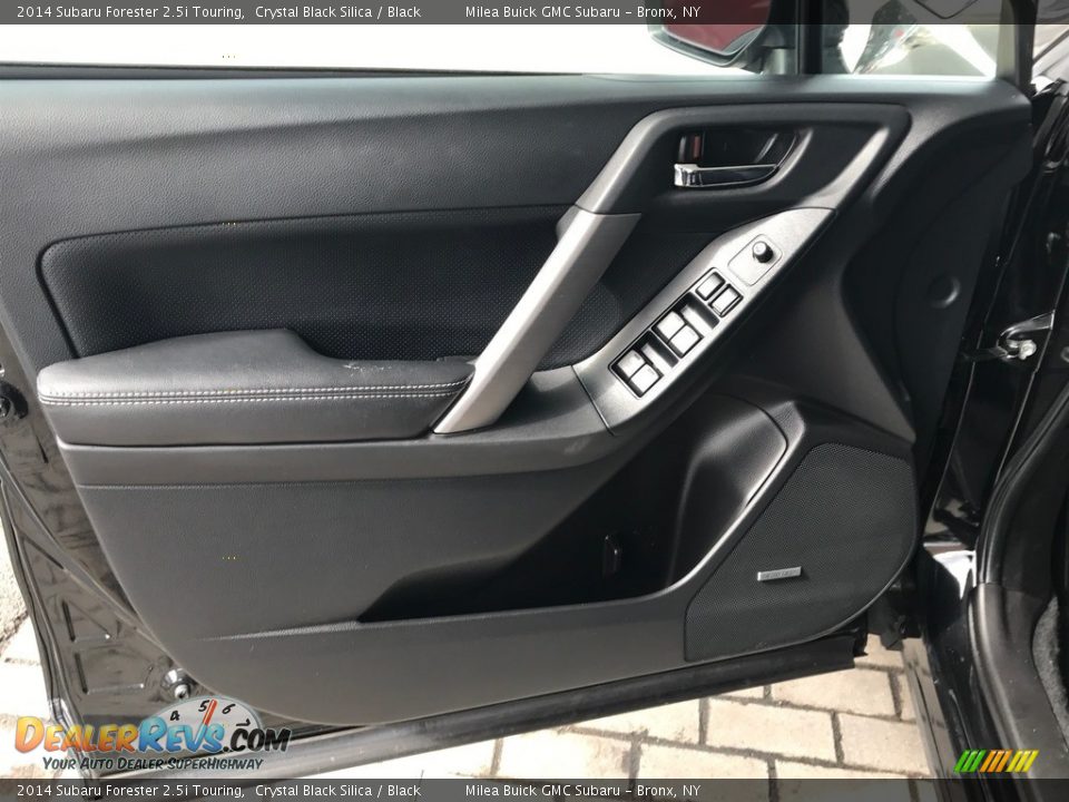 2014 Subaru Forester 2.5i Touring Crystal Black Silica / Black Photo #7