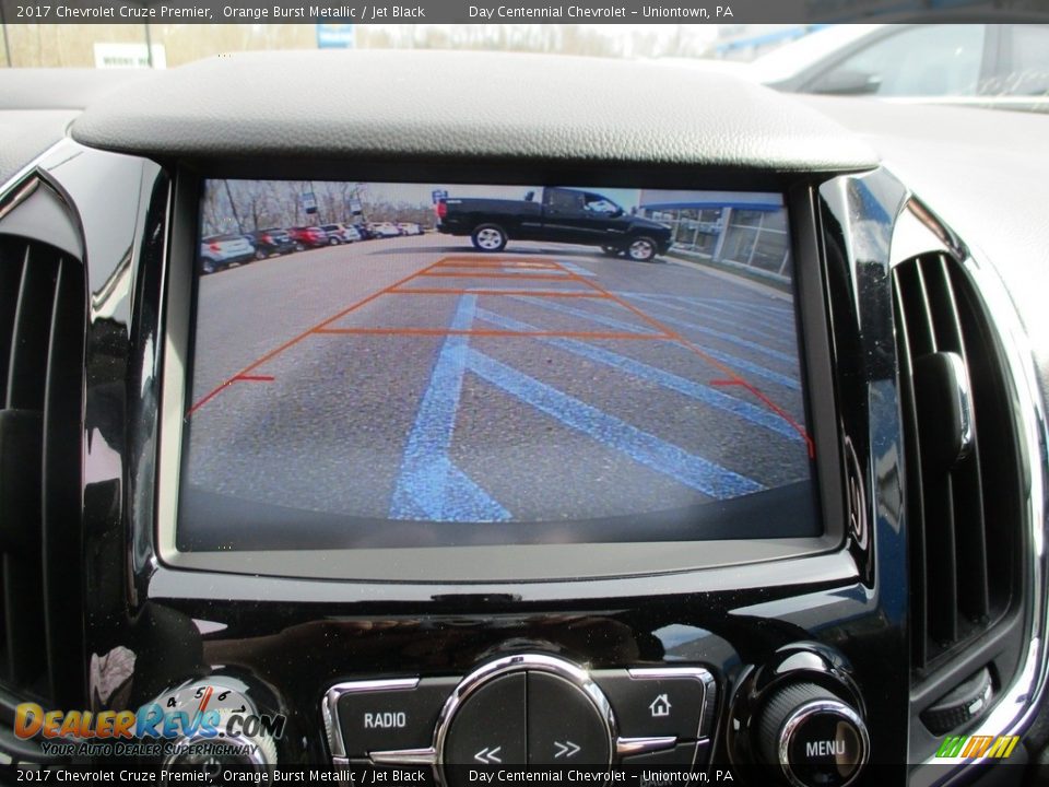 2017 Chevrolet Cruze Premier Orange Burst Metallic / Jet Black Photo #18