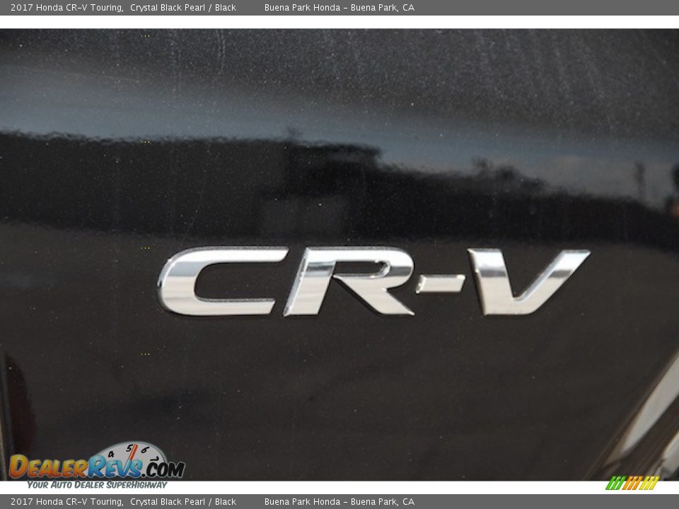 2017 Honda CR-V Touring Crystal Black Pearl / Black Photo #3