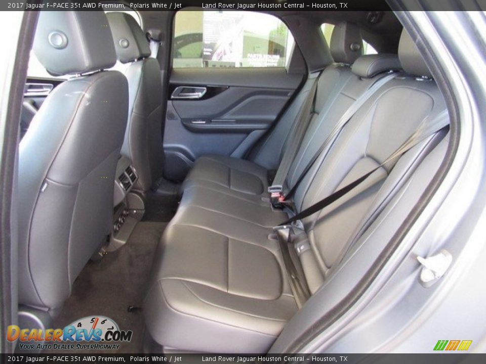2017 Jaguar F-PACE 35t AWD Premium Polaris White / Jet Photo #5