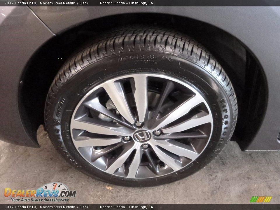 2017 Honda Fit EX Modern Steel Metallic / Black Photo #5