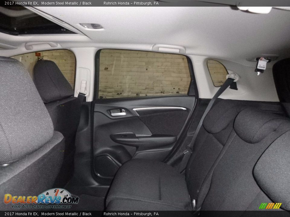 2017 Honda Fit EX Modern Steel Metallic / Black Photo #8