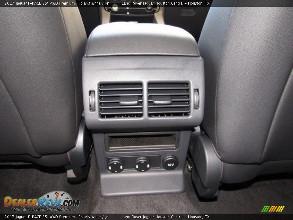 2017 Jaguar F-PACE 35t AWD Premium Polaris White / Jet Photo #15