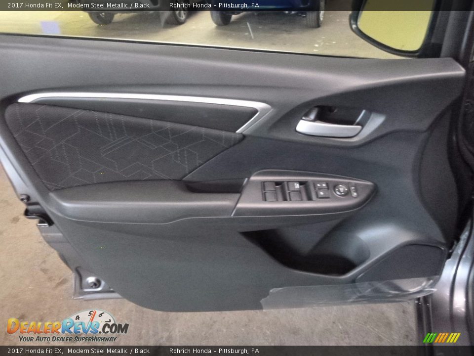 2017 Honda Fit EX Modern Steel Metallic / Black Photo #10