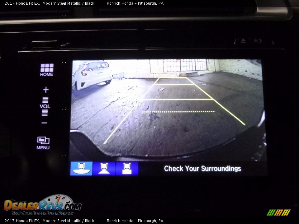 2017 Honda Fit EX Modern Steel Metallic / Black Photo #14