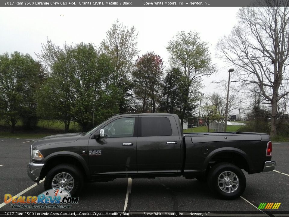 2017 Ram 2500 Laramie Crew Cab 4x4 Granite Crystal Metallic / Black Photo #1