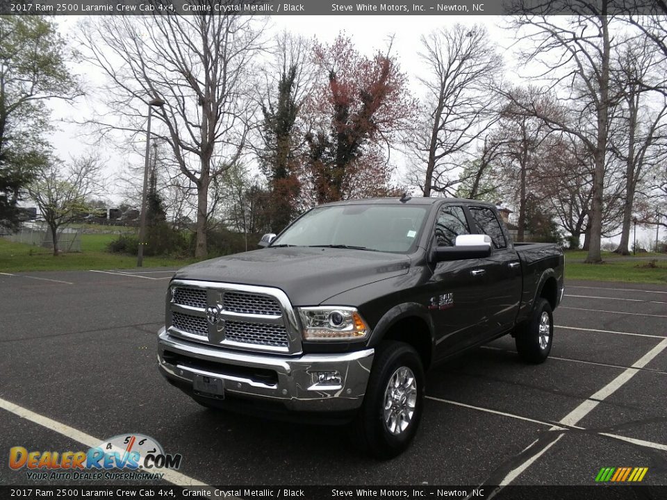2017 Ram 2500 Laramie Crew Cab 4x4 Granite Crystal Metallic / Black Photo #2