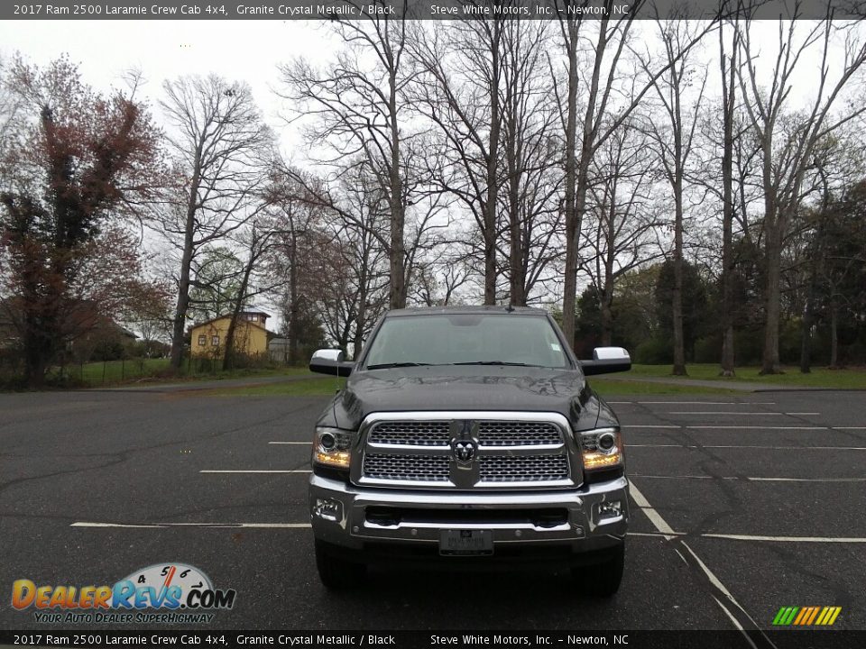 2017 Ram 2500 Laramie Crew Cab 4x4 Granite Crystal Metallic / Black Photo #3