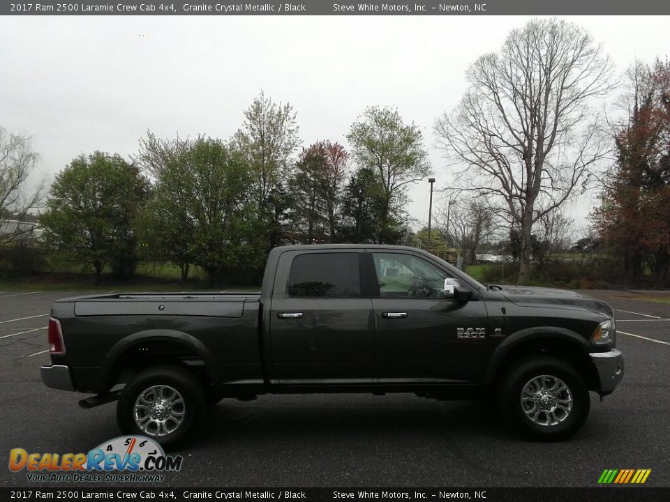 2017 Ram 2500 Laramie Crew Cab 4x4 Granite Crystal Metallic / Black Photo #5