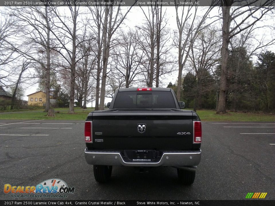 2017 Ram 2500 Laramie Crew Cab 4x4 Granite Crystal Metallic / Black Photo #7