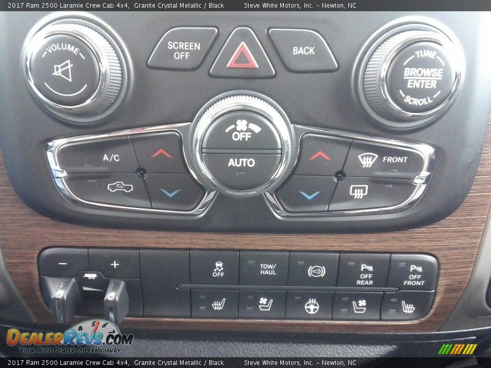 2017 Ram 2500 Laramie Crew Cab 4x4 Granite Crystal Metallic / Black Photo #15