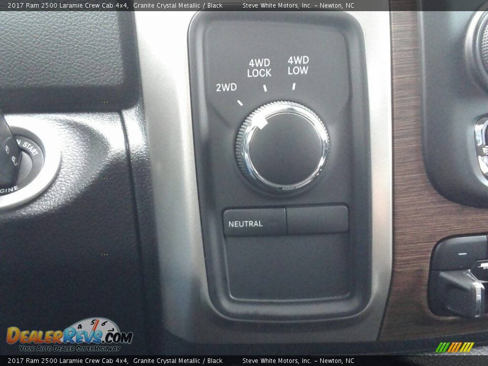 2017 Ram 2500 Laramie Crew Cab 4x4 Granite Crystal Metallic / Black Photo #16