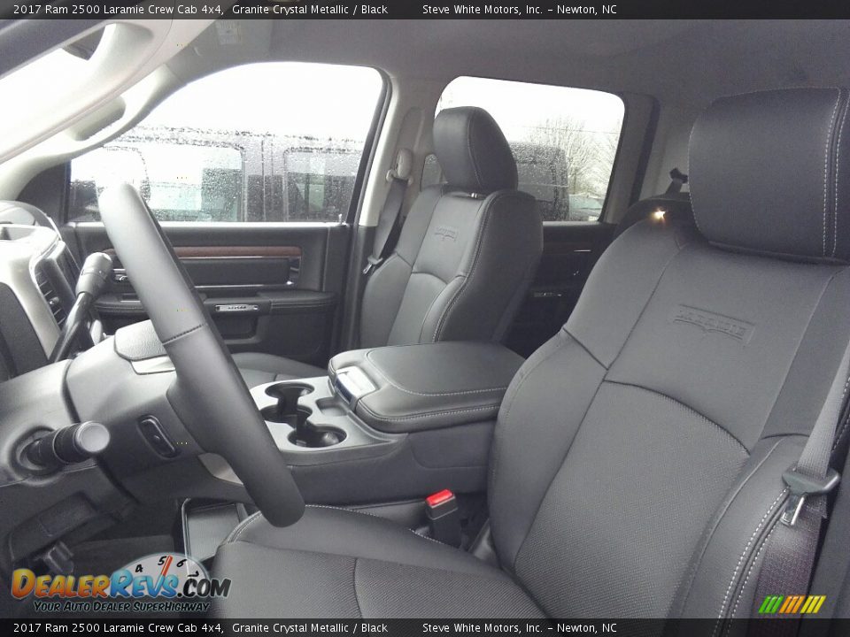 2017 Ram 2500 Laramie Crew Cab 4x4 Granite Crystal Metallic / Black Photo #18