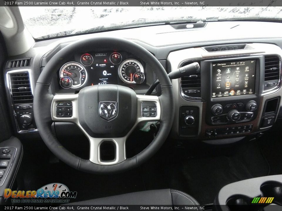 2017 Ram 2500 Laramie Crew Cab 4x4 Granite Crystal Metallic / Black Photo #19