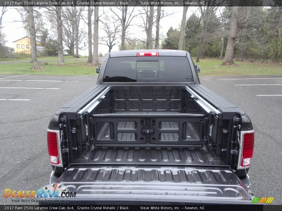 2017 Ram 2500 Laramie Crew Cab 4x4 Granite Crystal Metallic / Black Photo #26