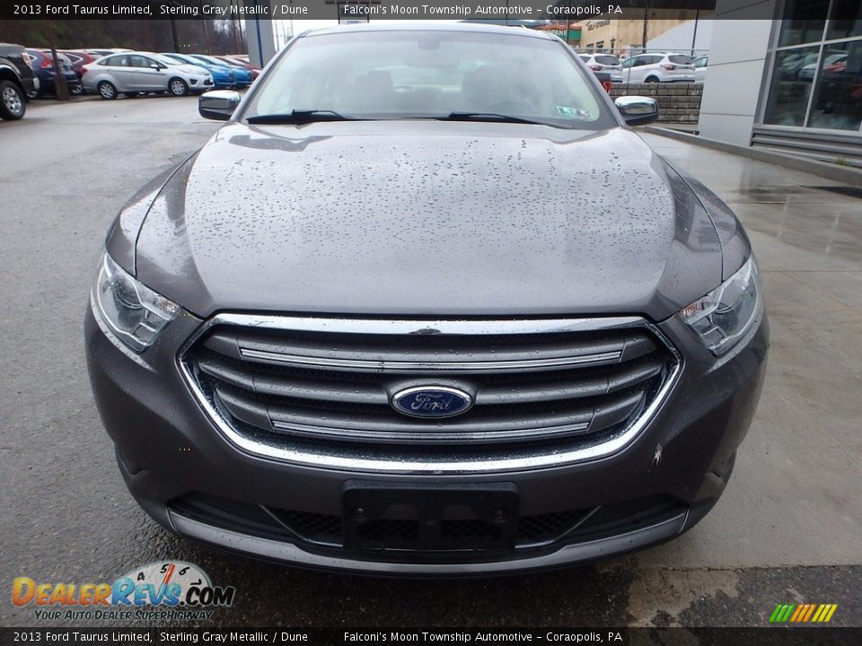 2013 Ford Taurus Limited Sterling Gray Metallic / Dune Photo #7