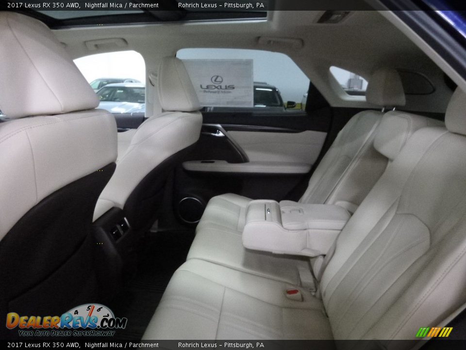 2017 Lexus RX 350 AWD Nightfall Mica / Parchment Photo #8