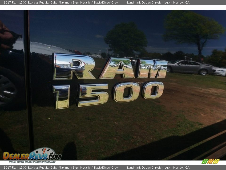 2017 Ram 1500 Express Regular Cab Maximum Steel Metallic / Black/Diesel Gray Photo #6