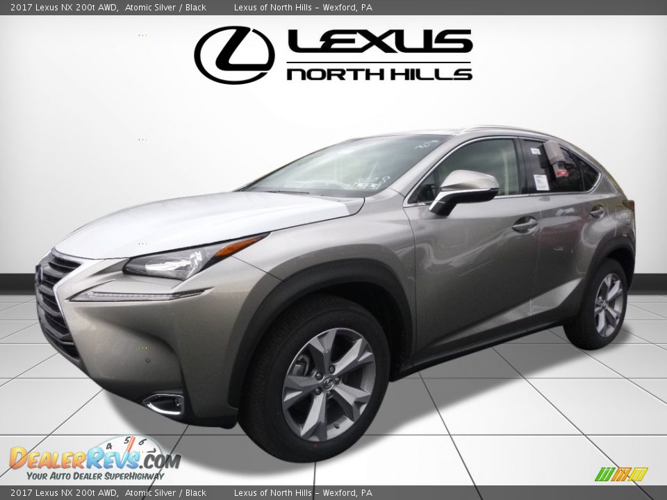 2017 Lexus NX 200t AWD Atomic Silver / Black Photo #4