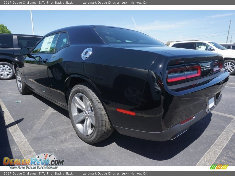 2017 Dodge Challenger SXT Pitch Black / Black Photo #2
