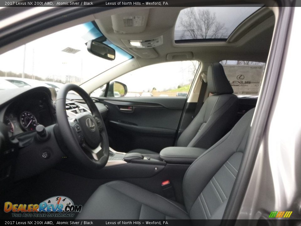 2017 Lexus NX 200t AWD Atomic Silver / Black Photo #8