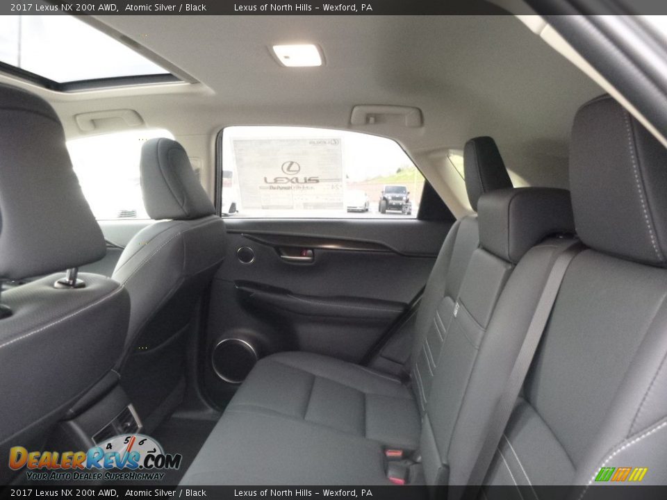 2017 Lexus NX 200t AWD Atomic Silver / Black Photo #9