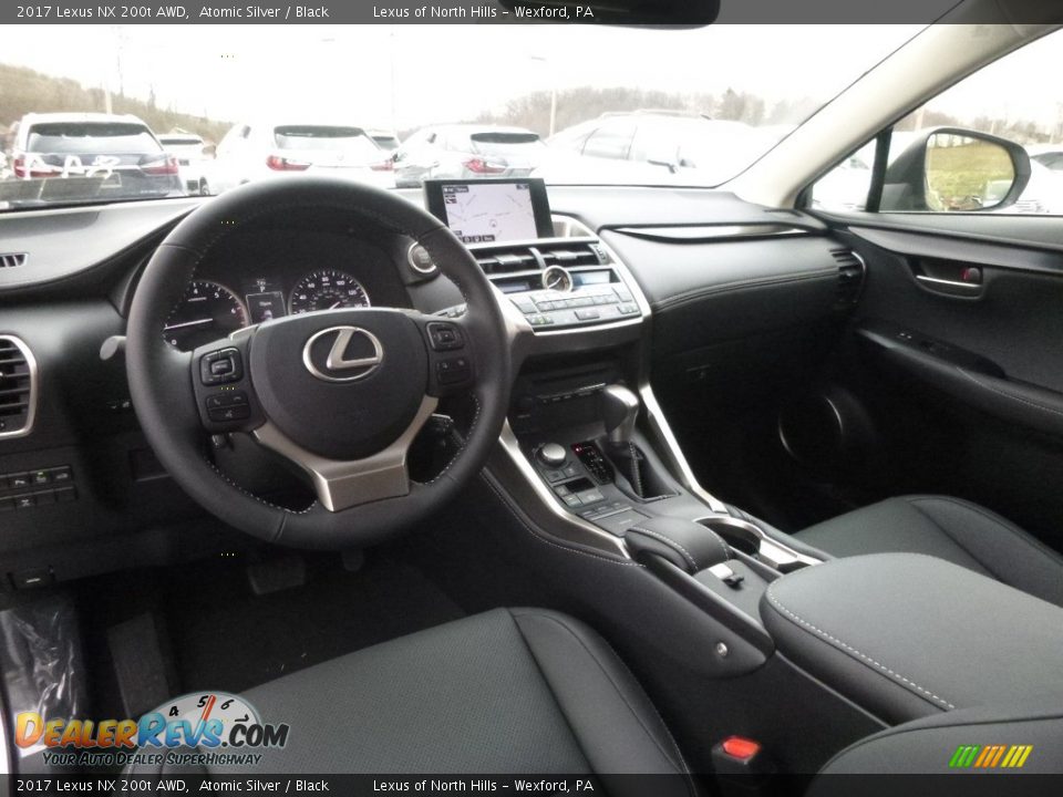 2017 Lexus NX 200t AWD Atomic Silver / Black Photo #10