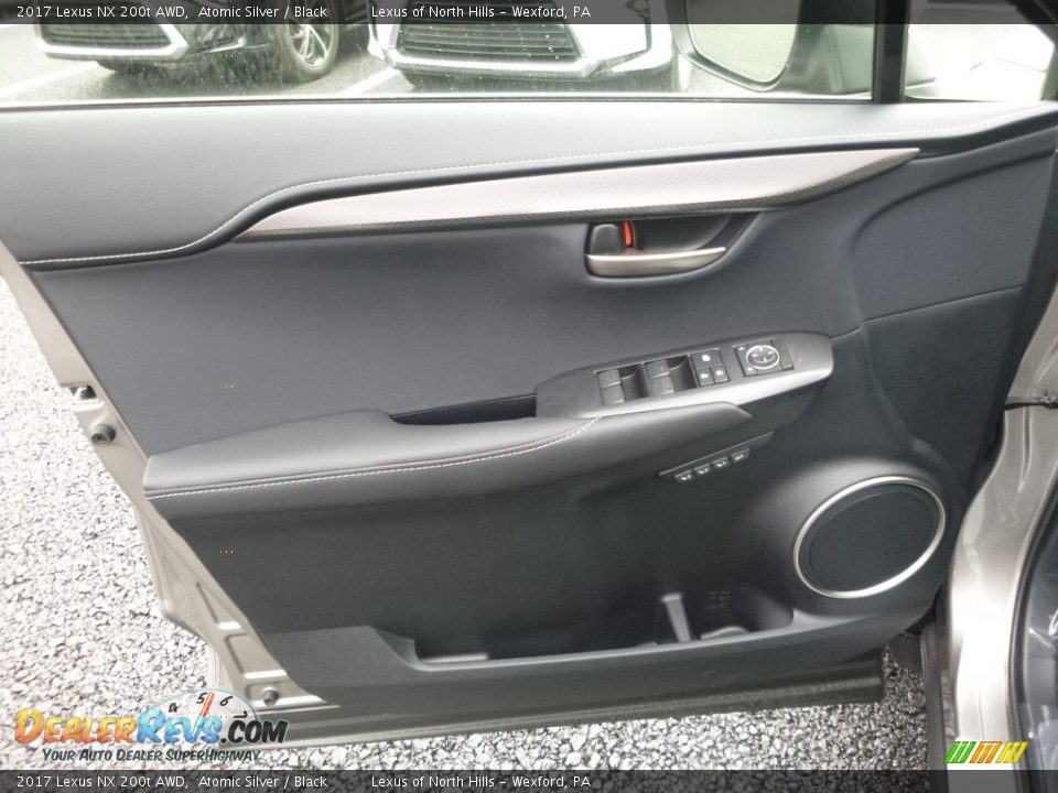 2017 Lexus NX 200t AWD Atomic Silver / Black Photo #11