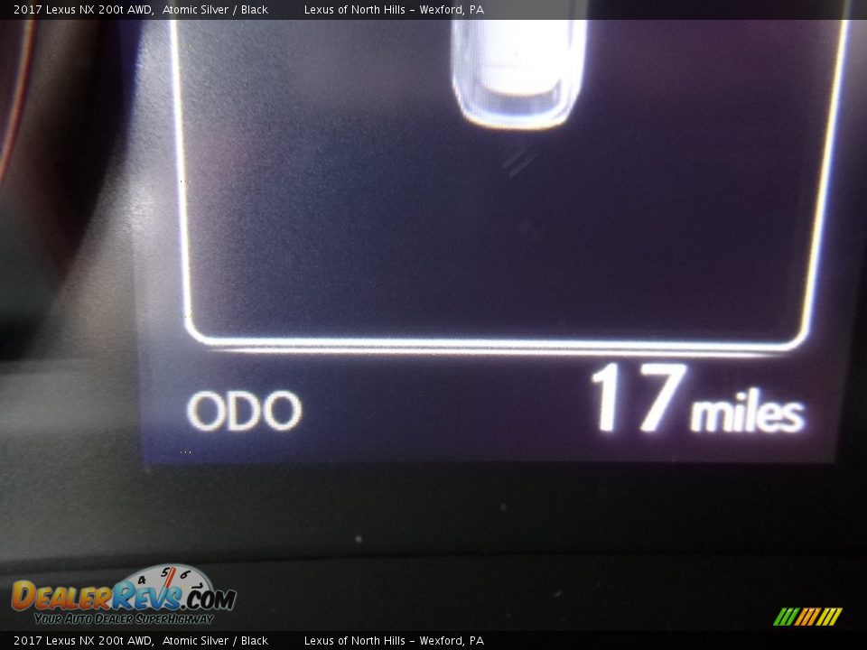 2017 Lexus NX 200t AWD Atomic Silver / Black Photo #15