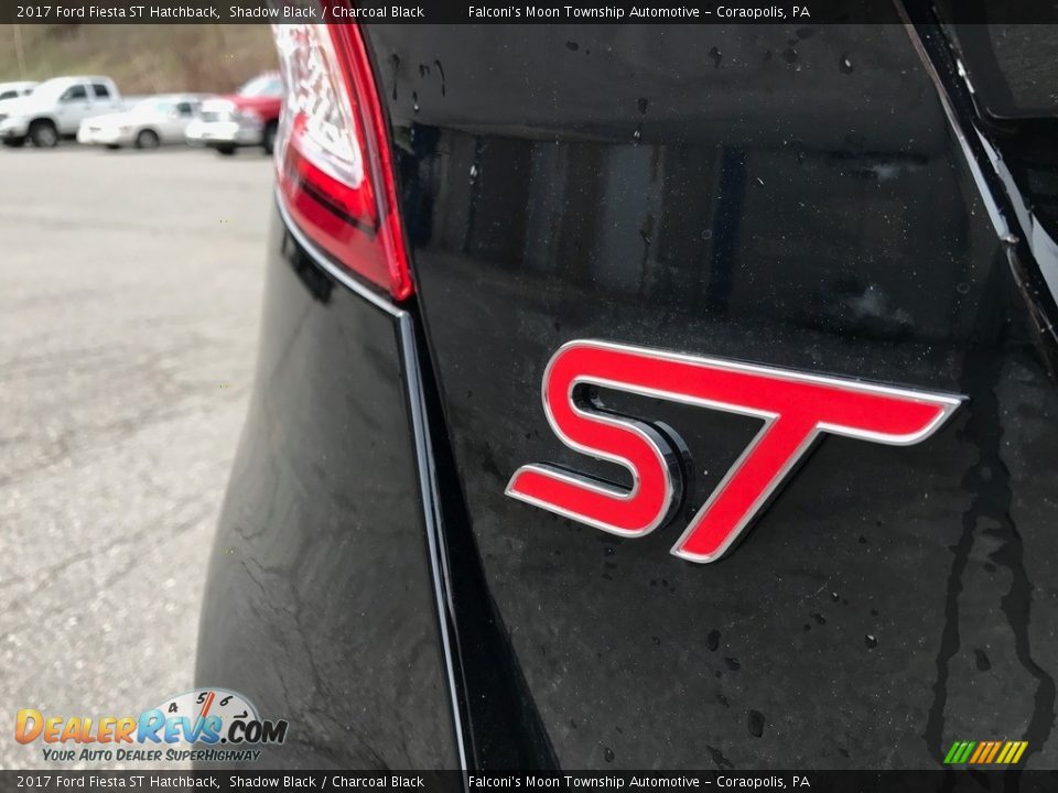 2017 Ford Fiesta ST Hatchback Shadow Black / Charcoal Black Photo #7