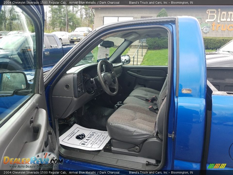 2004 Chevrolet Silverado 1500 Regular Cab Arrival Blue Metallic / Dark Charcoal Photo #10