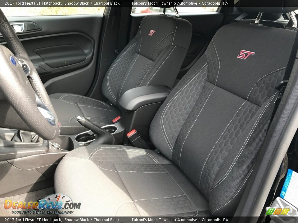 Front Seat of 2017 Ford Fiesta ST Hatchback Photo #11