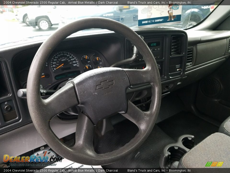 2004 Chevrolet Silverado 1500 Regular Cab Arrival Blue Metallic / Dark Charcoal Photo #12