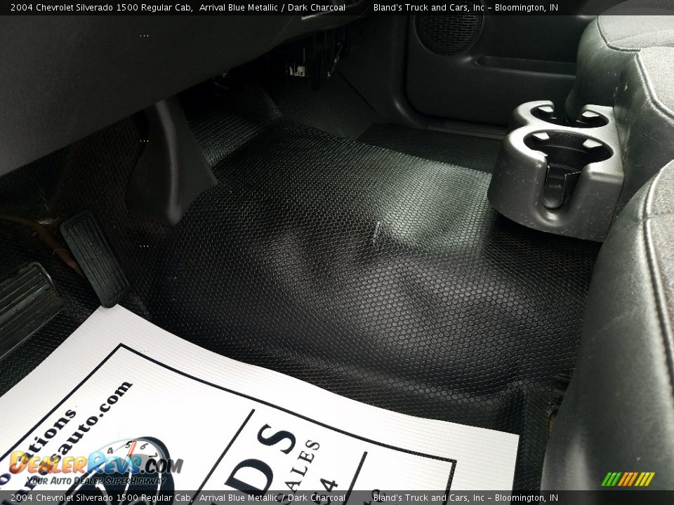 2004 Chevrolet Silverado 1500 Regular Cab Arrival Blue Metallic / Dark Charcoal Photo #13