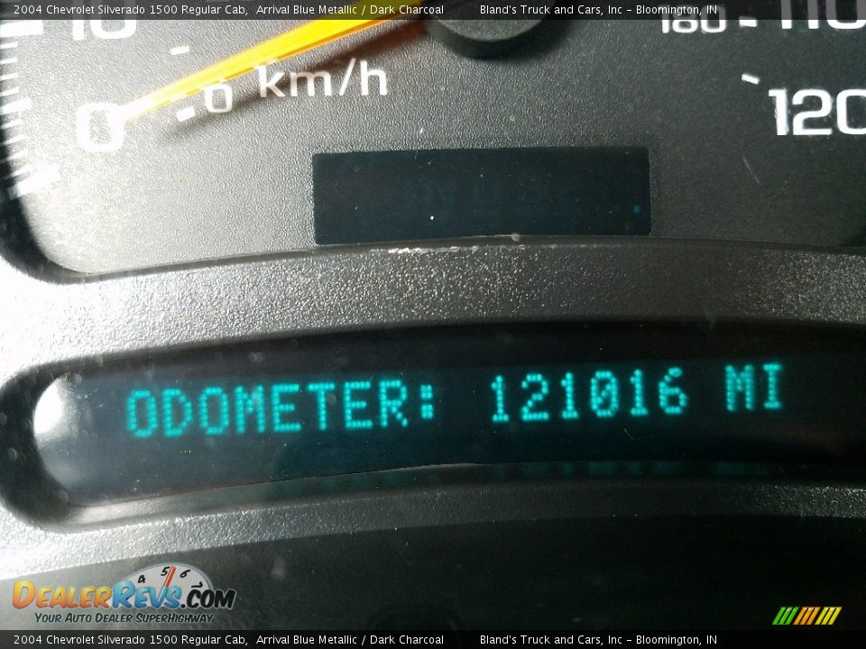 2004 Chevrolet Silverado 1500 Regular Cab Arrival Blue Metallic / Dark Charcoal Photo #16
