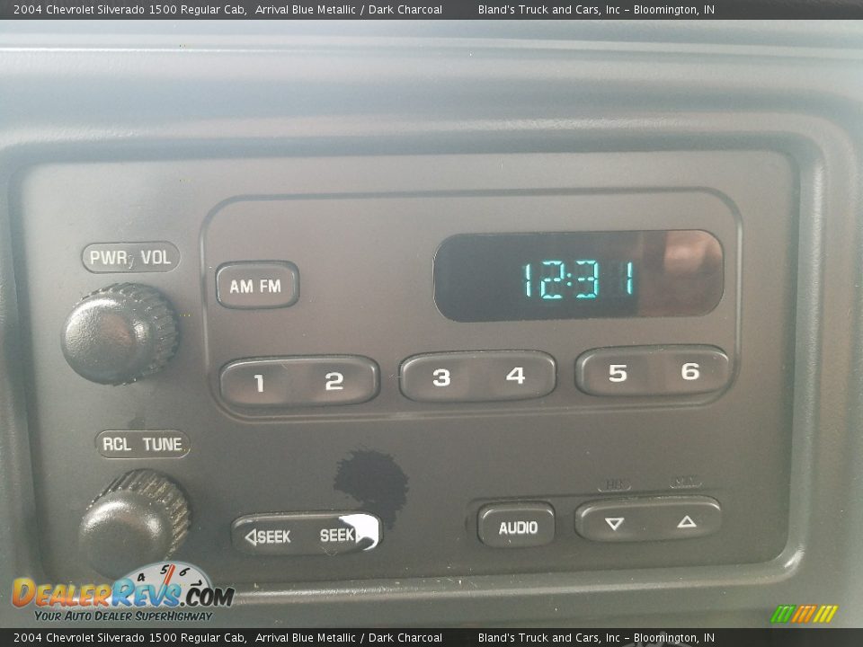 2004 Chevrolet Silverado 1500 Regular Cab Arrival Blue Metallic / Dark Charcoal Photo #18
