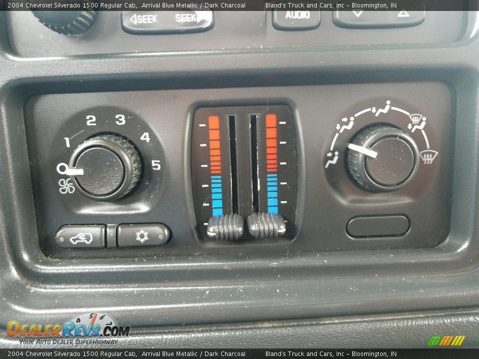 2004 Chevrolet Silverado 1500 Regular Cab Arrival Blue Metallic / Dark Charcoal Photo #20