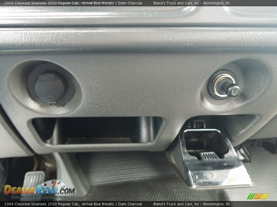 2004 Chevrolet Silverado 1500 Regular Cab Arrival Blue Metallic / Dark Charcoal Photo #22