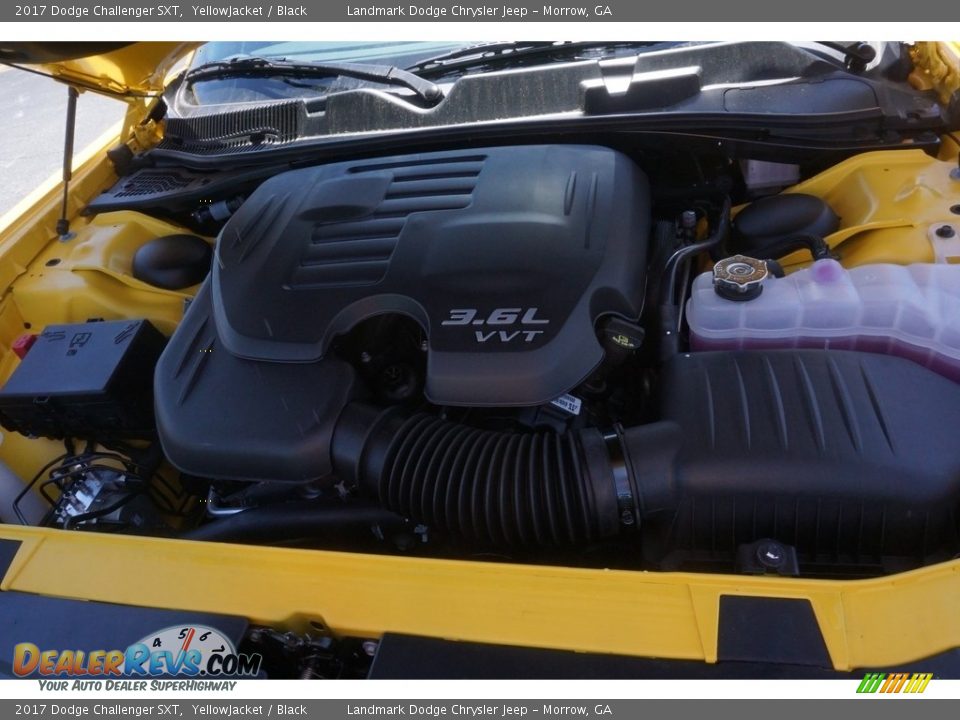 2017 Dodge Challenger SXT YellowJacket / Black Photo #6