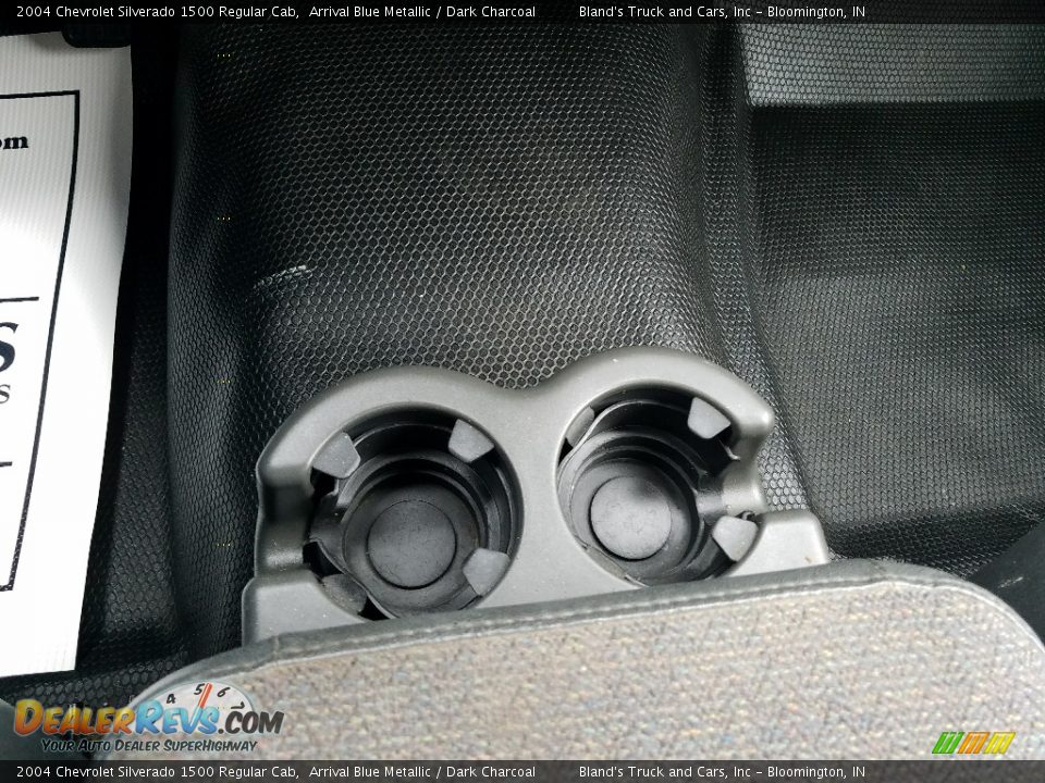 2004 Chevrolet Silverado 1500 Regular Cab Arrival Blue Metallic / Dark Charcoal Photo #24