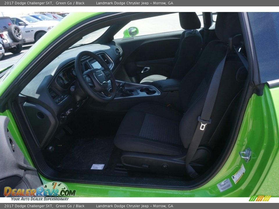 2017 Dodge Challenger SXT Green Go / Black Photo #6
